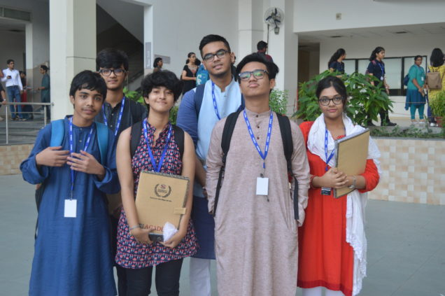 Students at UN Confrence