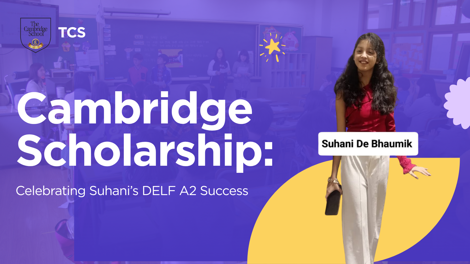 Cambridge Scholarship: Celebrating Suhani’s DELF A2 Success